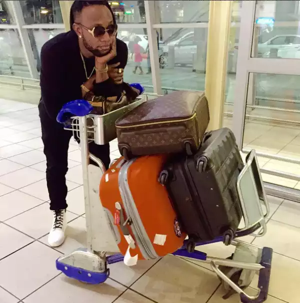 See How Sad Kcee Looks After Missing His Flight In South Africa [See Photo]